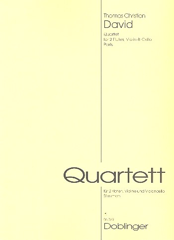 QUARTETT FUER 2 FLOETEN, VIOLINE