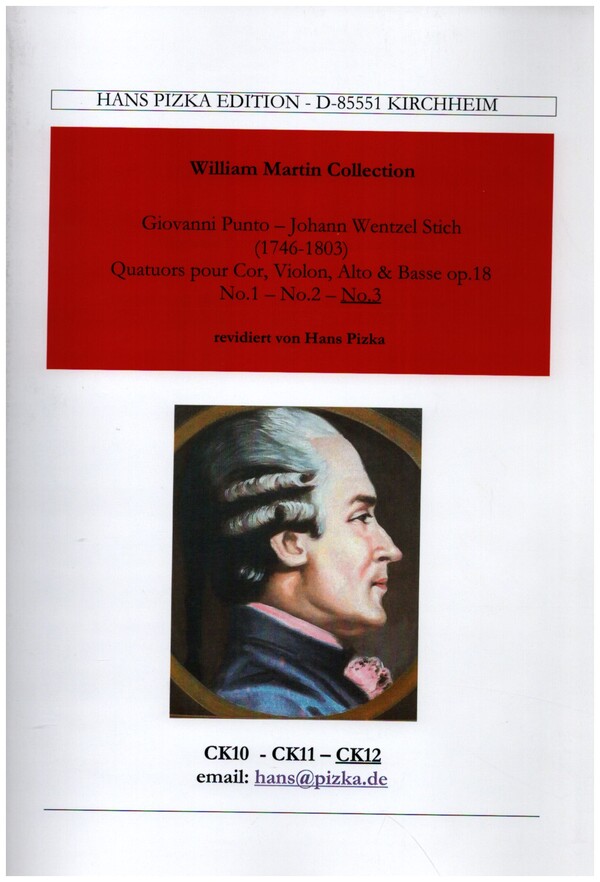 Quartett E-Dur op.18,3