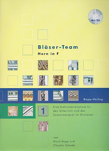 Bläser-Team Band 1 (+CD) Horn