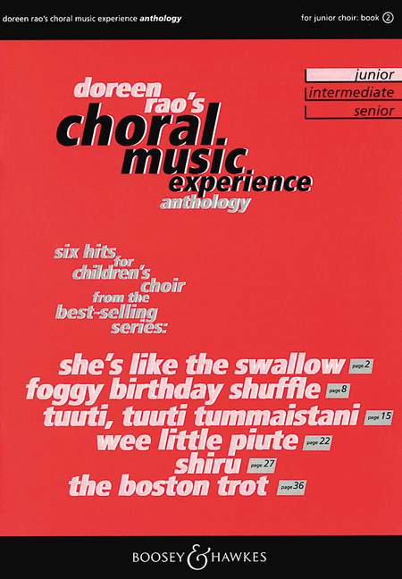 Choral Music Experience Anthology vol.1 (Junior)