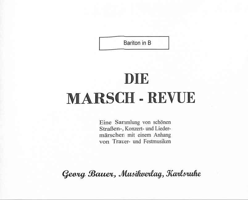 Die Marsch-Revue