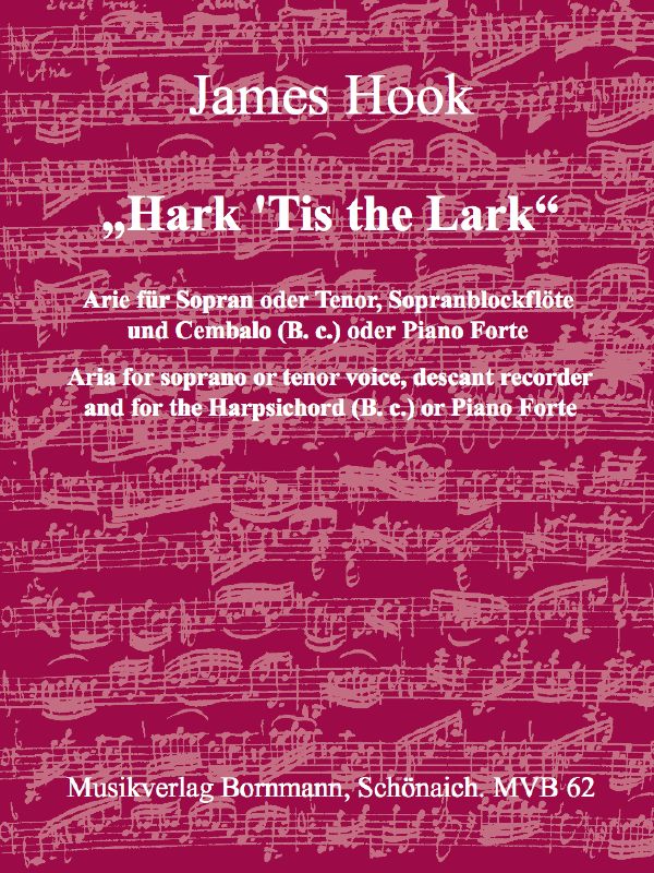 'Hark 'tis the Lark' Arie 