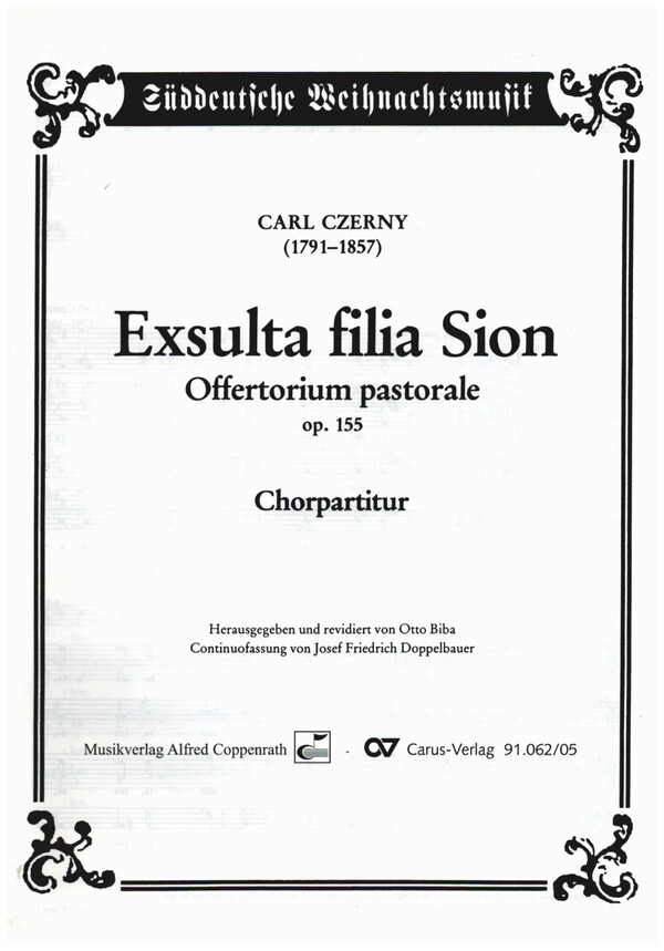 Exsulta filia sion op.155