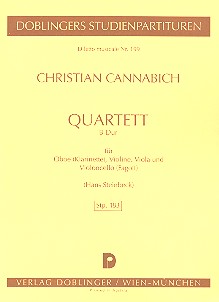 Quartett für Oboe (Klar), Violine,