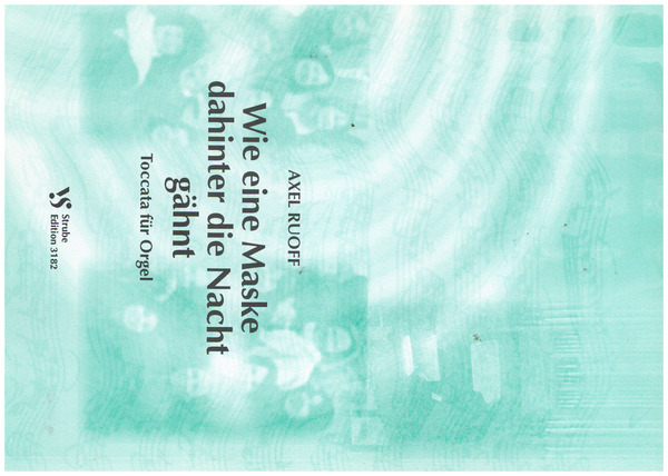 Wie eine Maske dahinter die Nacht gähnt