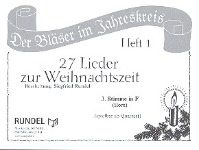 27 Lieder zur Weihnachtszeit Band 1