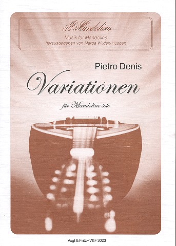 Variationen für Mandoline solo