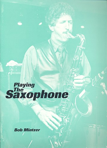 Playing the saxophone