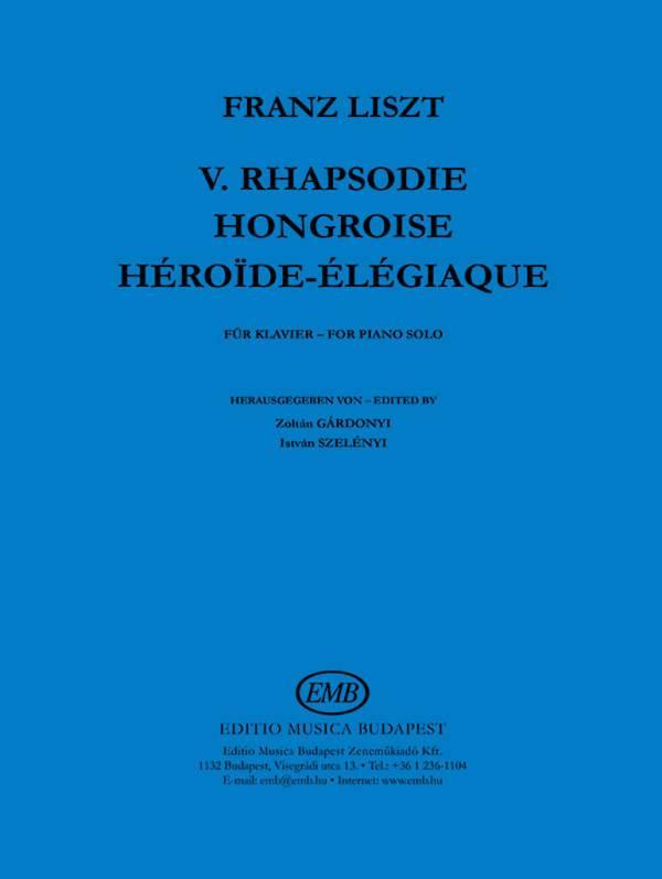 Rhapsodie hongroise no.5