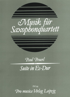 Suite Es-Dur für 4 Saxophone (SATB)