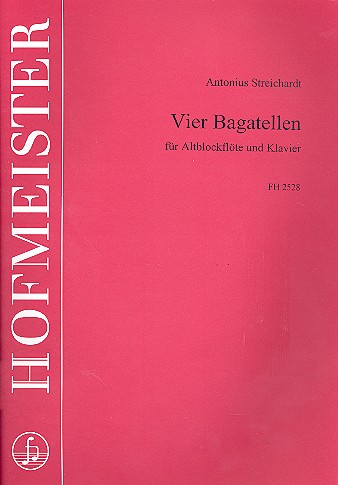 4 Bagatellen für Altblockflöte und Klavier