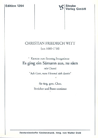 Es ging ein Sämann aus zu säen