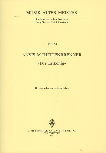 Der Erlkönig für