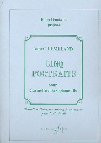 5 portraits pour clarinette