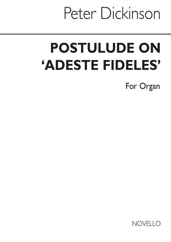 POSTLUDE ON ADESTE FIDELES