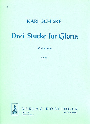 3 Stücke für Gloria op.32