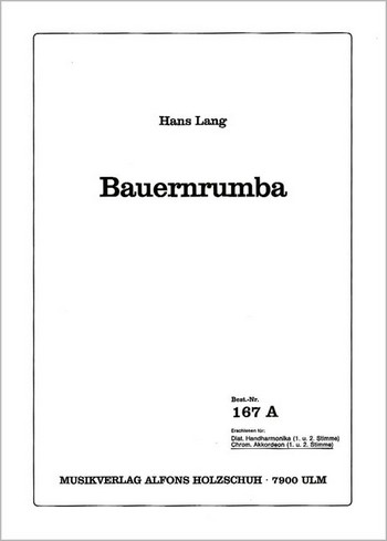 BAUERNRUMBA FUER AKKORDEON (+2.ST)