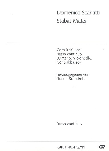 Stabat mater 10 gem Stimmen (SSSSAATTBB),