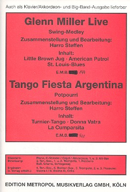 Glenn Miller live  und  Tango fiesta Argentina: