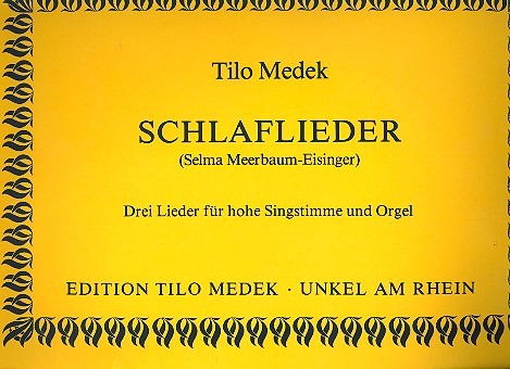 Schlaflieder 3 Lieder für hohe