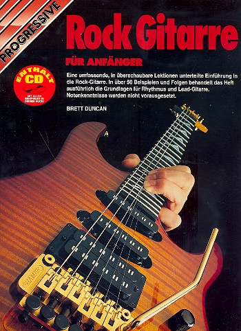 Progressive Rock Gitarre (+CD):