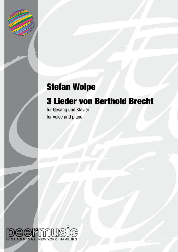 Drei Lieder von Berthold Brecht