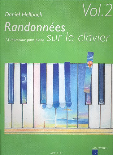 Randonnees sur le clavier vol.2 - 13 pieces