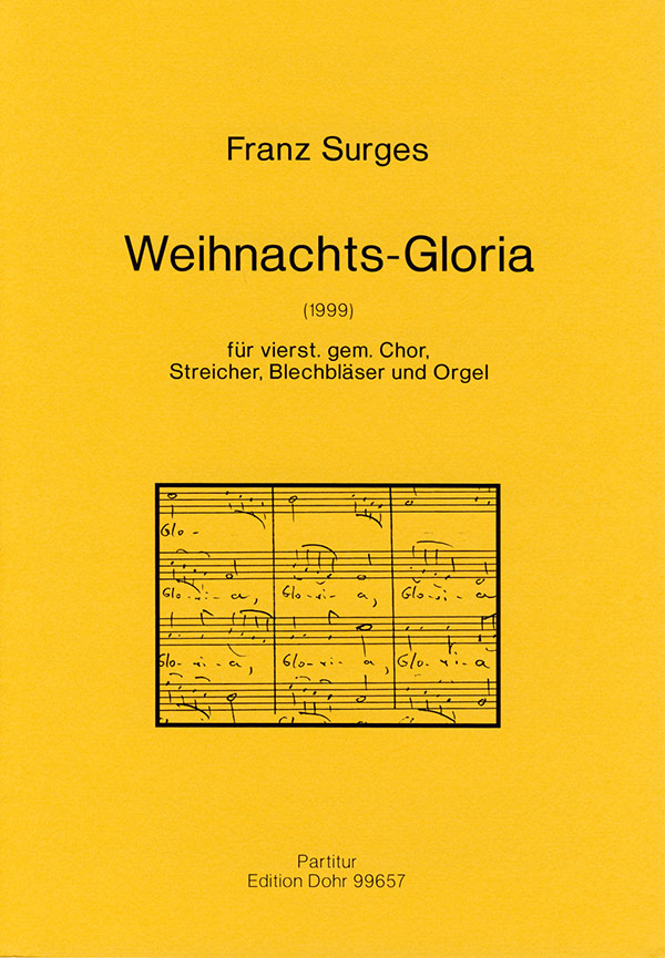 Weihnachts-Gloria für gem Chor,