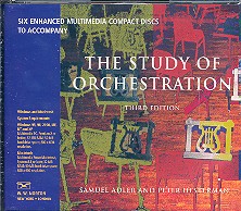 The Study of Orchestration 6 multimedia CDs