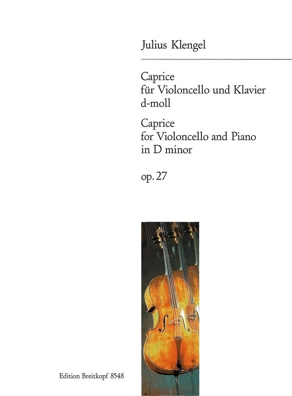 Caprice d-Moll op.27