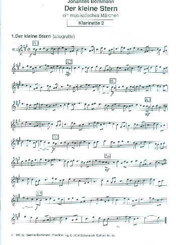 Der kleine Stern Musikalisches