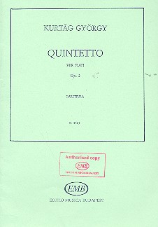 Quintett op.2 für Flöte, Oboe, Klarinette,