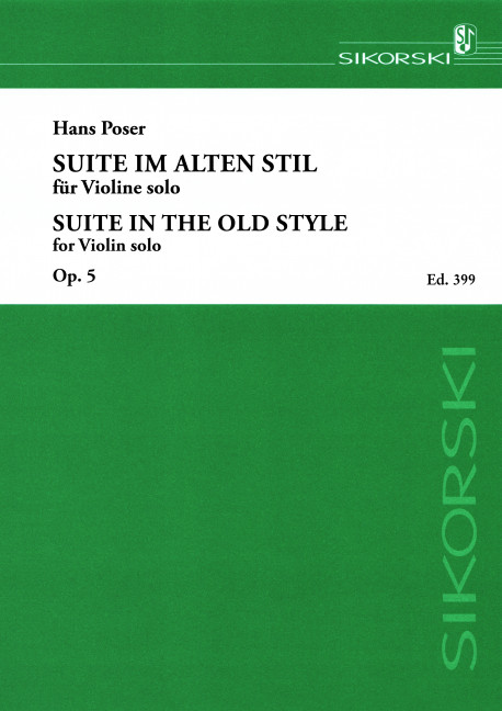 Suite im alten Stil op.5