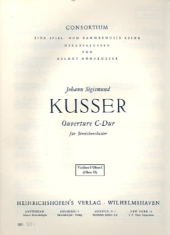 Ouvertüre C-Dur für Streichorchester