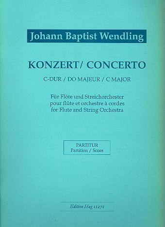 Konzert C-Dur für Flöte