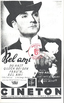 Bel ami: für Salonorchester