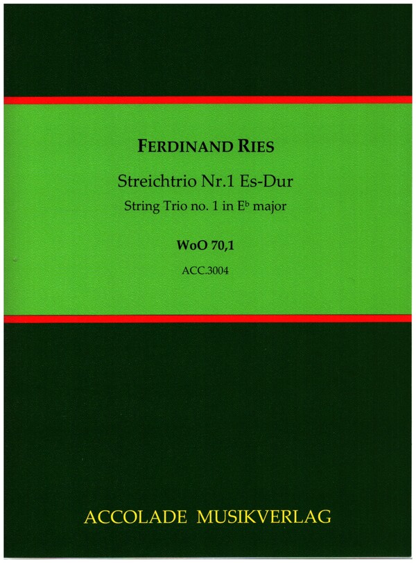 Streichtrio Es-Dur WOO70,1