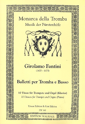 Balletti per tromba e basso 10 Tänze