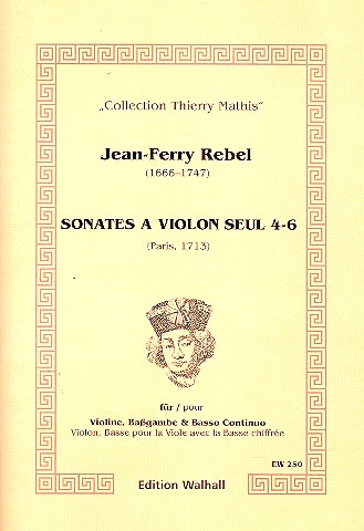 Sonates à violon seul Band 2 (Nr.4-6)
