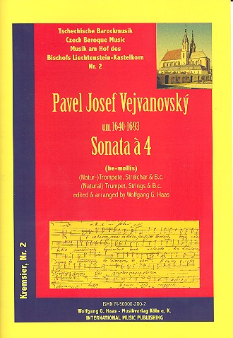 Sonata a 4 für Trompete,