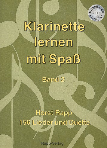 Klarinette lernen mit Spaß Band 2 (+CD)