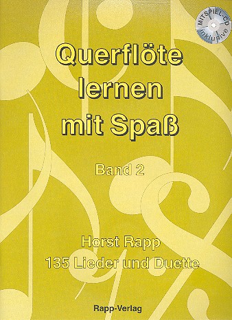 Querflöte lernen mit Spaß Band 2 (+CD)