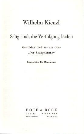 Selig sind die Verfolgung leiden