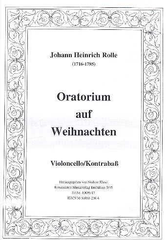 Oratorium auf Weihnachten