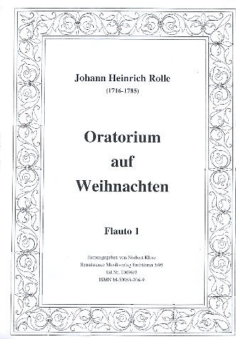 Oratorium auf Weihnachten