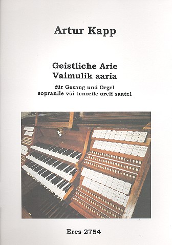 Geistliche Arie für Gesang und Orgel