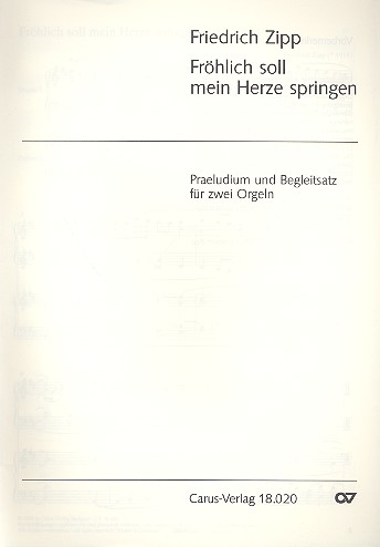 FROEHLICH SOLL MEIN HERZE