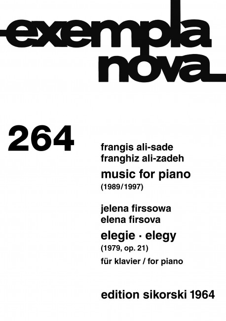 Music for piano (Ali-Sade)