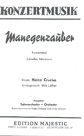 Manegenzauber: Konzertstück