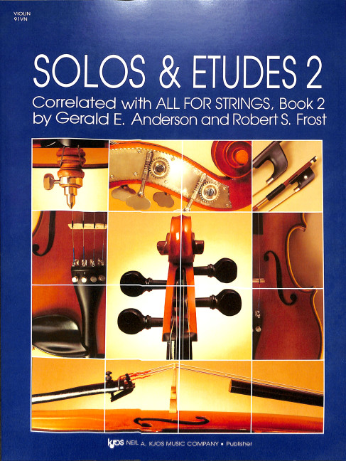 Solos and Etudes vol.2 for violin
